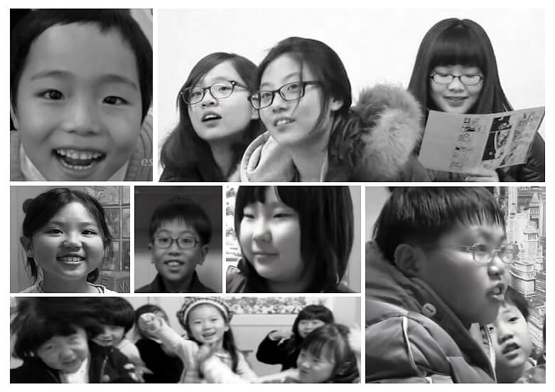 Young Korean students