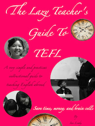 Lazy teacher's guide to TEFL